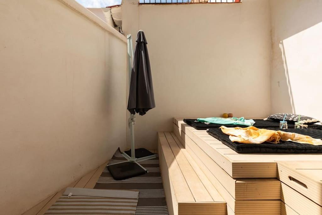 Cozy Loft Patio+Pool +Wifi Apartment Valencia Luaran gambar
